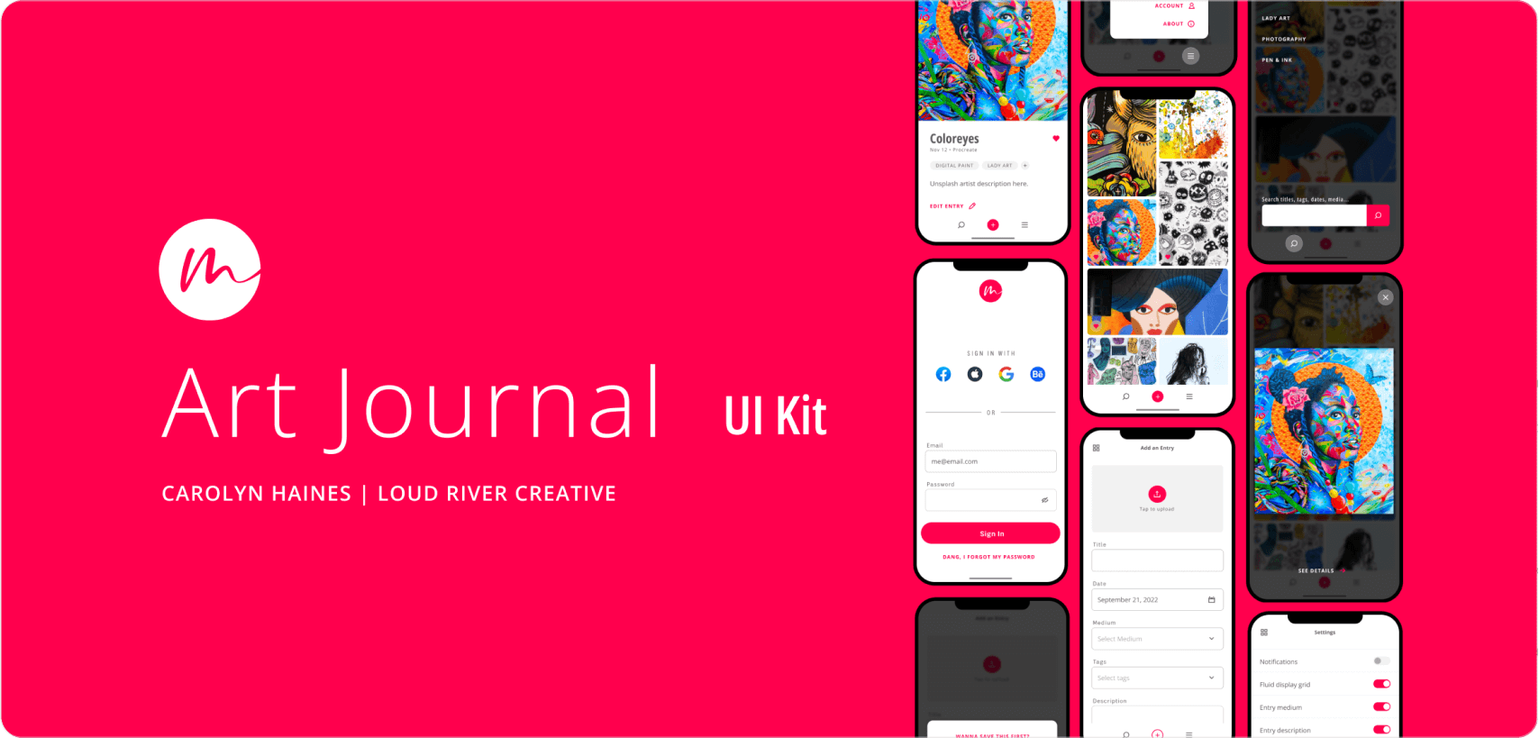 Art Journal UI Kit